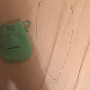 Tiffany & Co. Diamond Drop Necklace